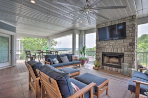 Boat Dock and Fire Pit Luxe Osage Beach Lake House!